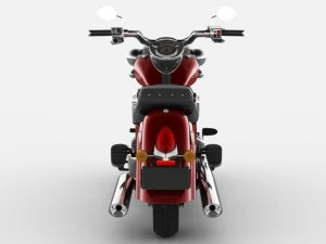 indian chief classic motorcycle 3D Model