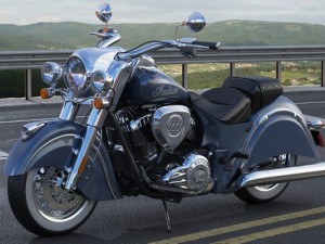 indian chief classic motorcycle 3D Model