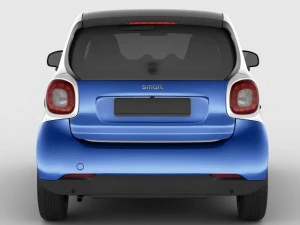 smart fortwo 2015 3D Model