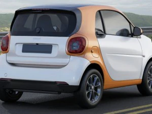 smart fortwo 2015 3D Model