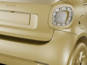 smart fortwo 2015 3D Model
