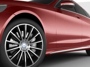 mercedes c class estate 2014 amg package 3D Model