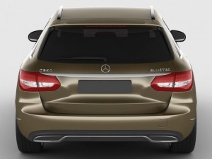 mercedes c class estate 2014 exclusive 3D Model