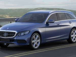 mercedes c class estate 2014 exclusive 3D Model