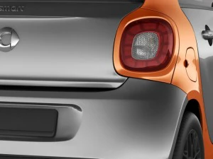 smart forfour 2015 Modello 3D