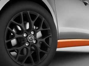 smart forfour 2015 Modello 3D