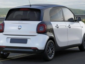 smart forfour 2015 Modello 3D
