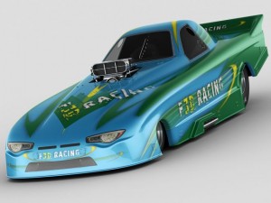 dragster nhra funnycar 3Dモデル