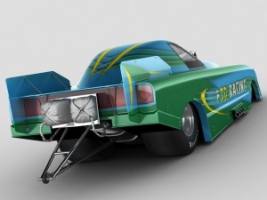 dragster nhra funnycar 3Dモデル
