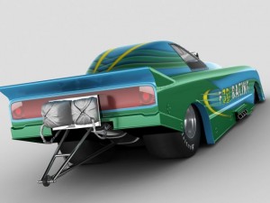 dragster nhra funnycar 3Dモデル