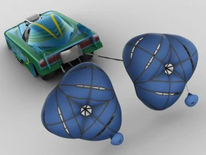 dragster nhra funnycar 3D Model