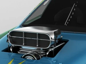 dragster nhra funnycar 3D Model