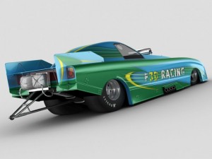 dragster nhra funnycar 3Dモデル