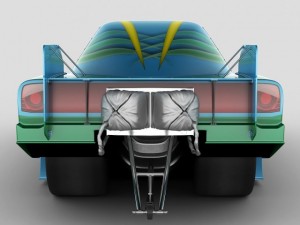 dragster nhra funnycar 3Dモデル