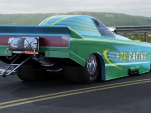 dragster nhra funnycar 3Dモデル