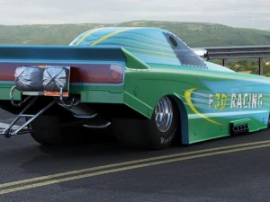 dragster nhra funnycar 3D Model