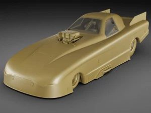 dragster nhra funnycar 3D Model