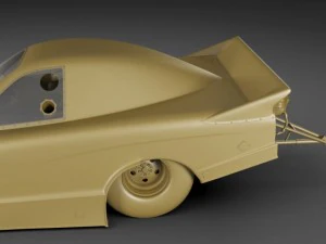 dragster nhra funnycar 3D Model