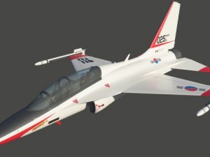 kai t50 golden eagle 3D Модель
