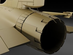 kai t50 golden eagle 3D Модель