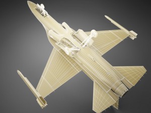 kai t50 golden eagle 3D Модель