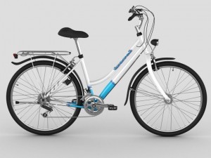generic womans bicycle 3D Модель