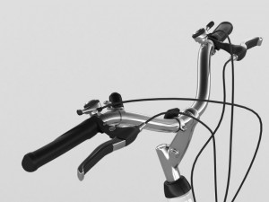 generic womans bicycle 3D Модель