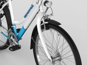 generisches Damenfahrrad 3D Modell