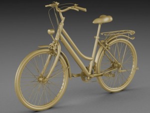 generic womans bicycle 3D Модель