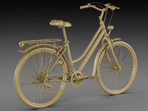 generic womans bicycle 3D Модель