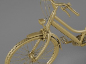 generic womans bicycle 3D Модель