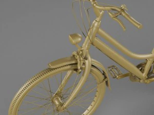 generisches Damenfahrrad 3D Modell