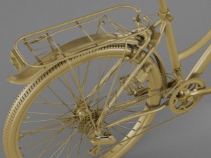 generic womans bicycle 3D Модель