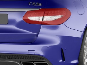 mercedes c63 amg estate Modelo 3D