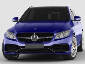 mercedes c63 amg estate Modelo 3D