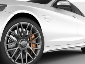 mercedes c63 amg 2015 3D 模型