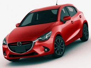 mazda 2 demio Modelo 3D