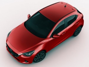 mazda 2 demio Modelo 3D