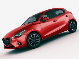 mazda 2 demio Modelo 3D