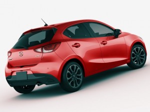 mazda 2 demio Modelo 3D