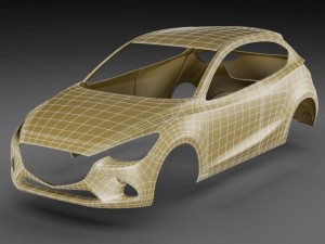 mazda 2 demio Modelo 3D