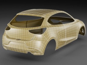 mazda 2 demio Modelo 3D