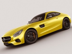 mercedes gt amg Modelo 3D