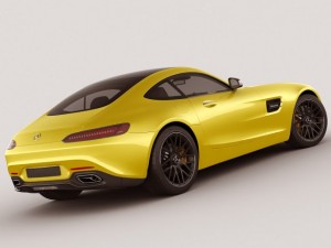 mercedes gt amg Modelo 3D