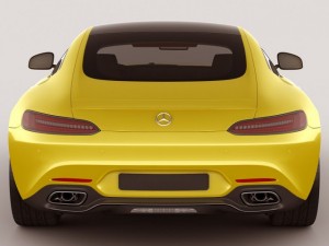 mercedes gt amg Modelo 3D