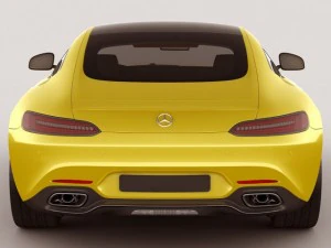 mercedes gt amg 3D Model
