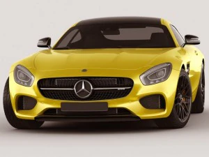 mercedes gt amg 3D Model