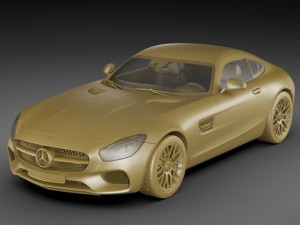 mercedes gt amg Modelo 3D
