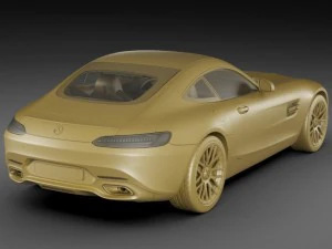 mercedes gt amg 3D Model