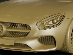 mercedes gt amg Modelo 3D